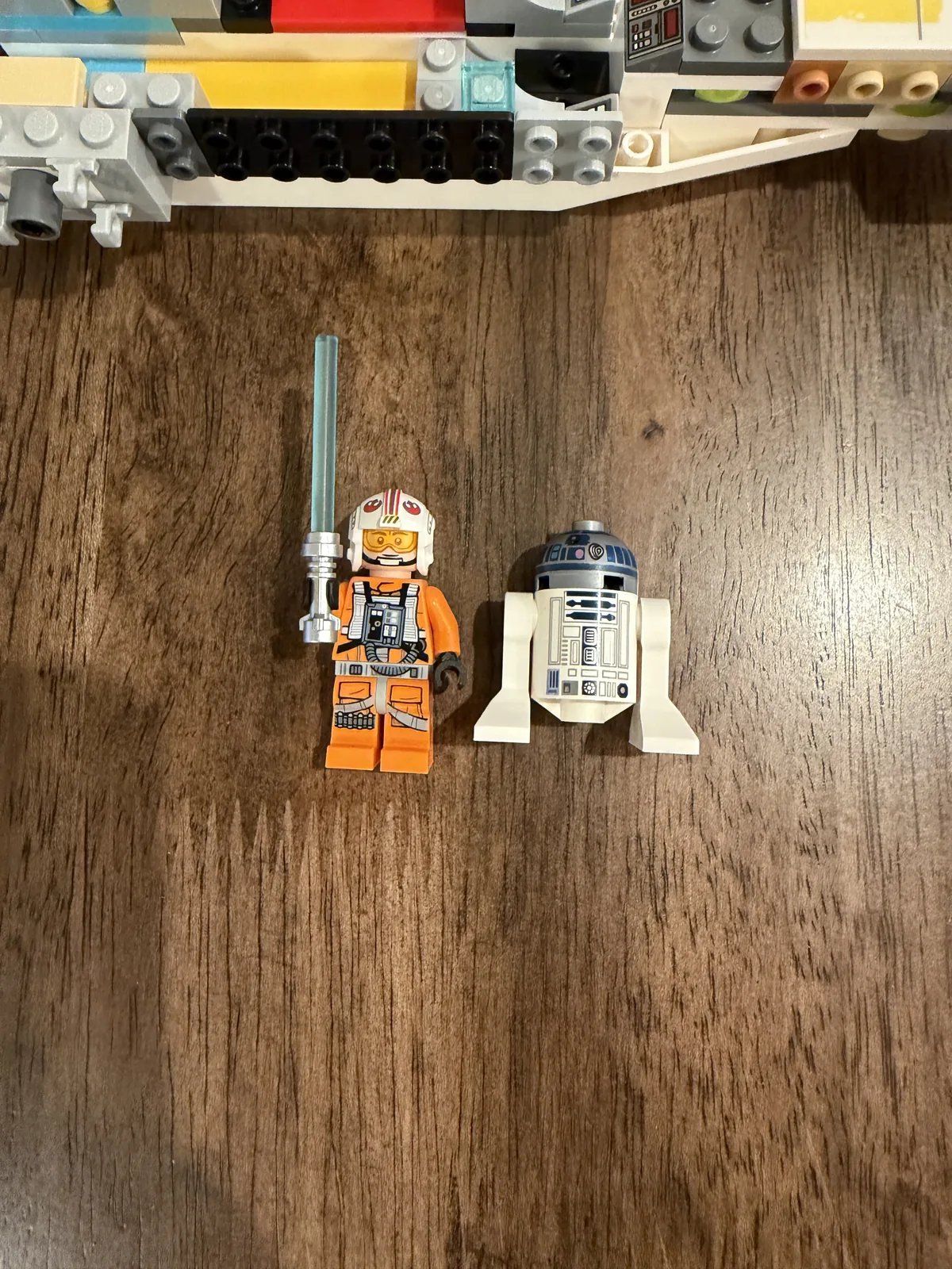 LEGO 75423 X-Wing build progress, sub-assemblies